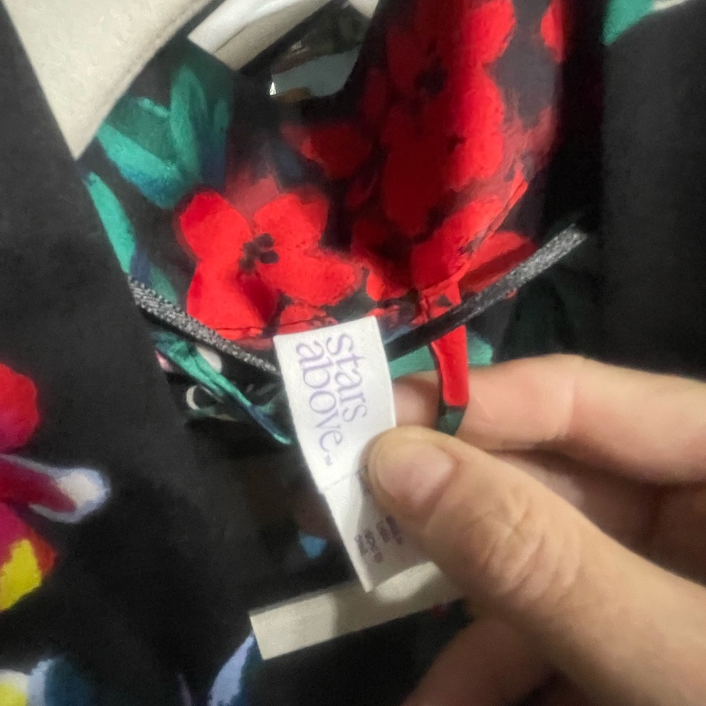 adidas Floral Black Robe - Picture 6 of 8